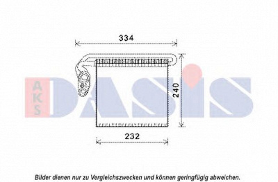 AKS DASIS 820357n -  Испаритель, кондиционер
